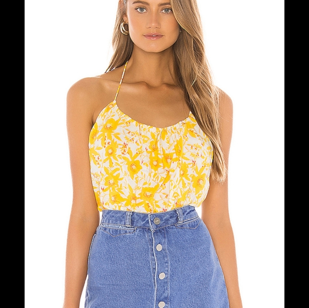 Free People Halter Liza Bodysuit